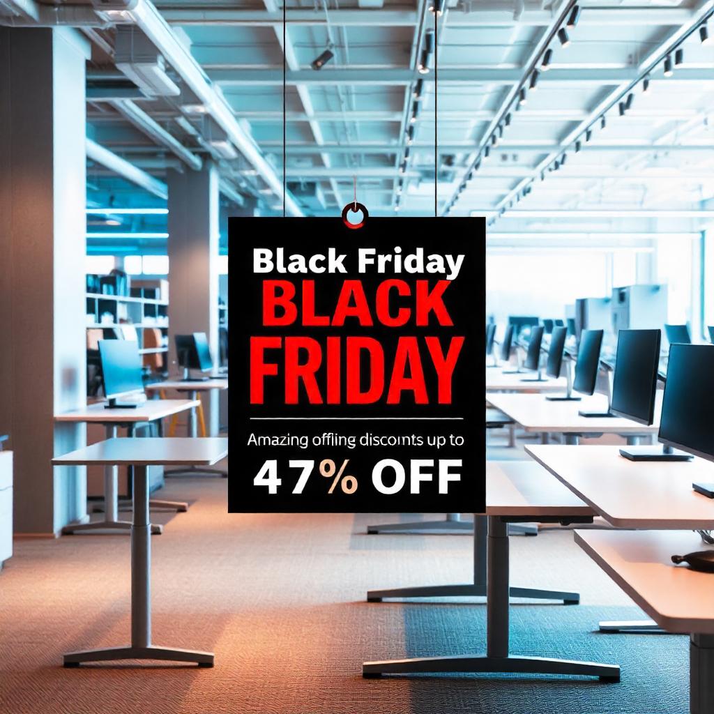 Black Friday höhenverstellbare Schreibtische bieten bis zu 47 % Rabatt