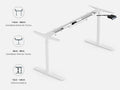 Maidesite EL2 Pro Art - Tischgestell Elektrisch Höhenverstellbar