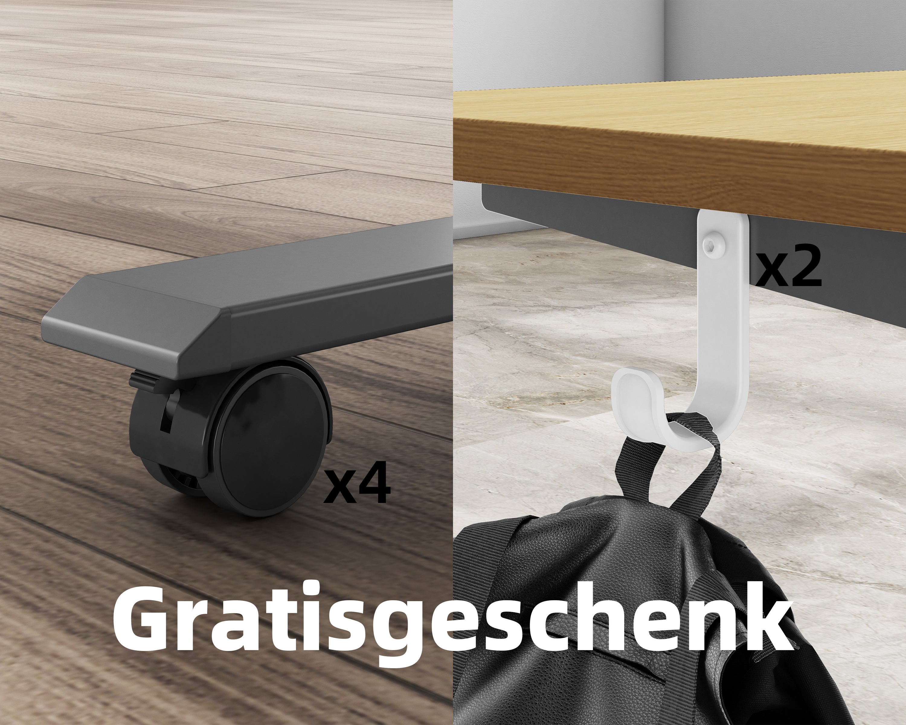 Maidesite T1 Pro - Elektrisch Höhenverstellbarer Gestell