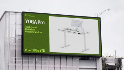 Maidesite Yoga Desk: Home-Office-Ästhetik "Weniger ist mehr"