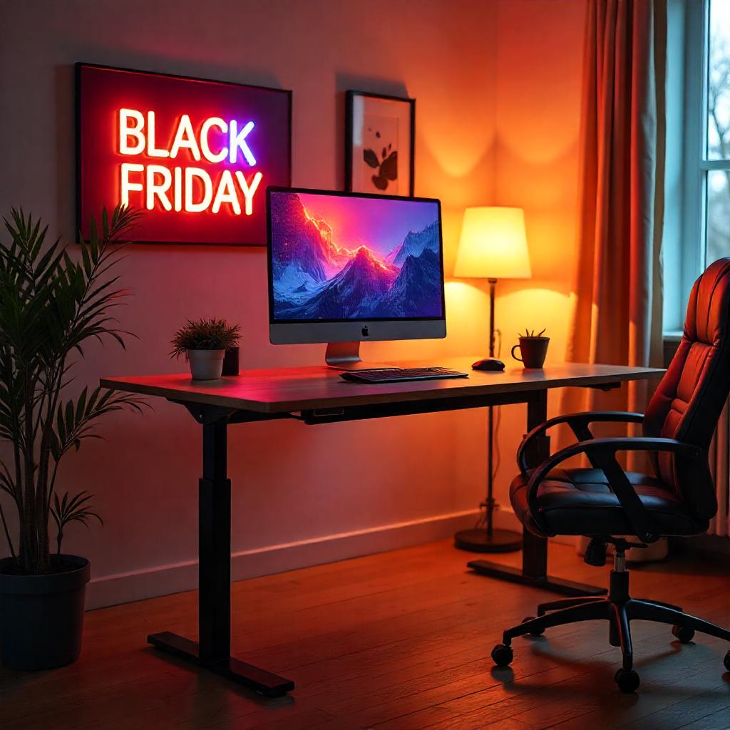 Black Friday Höhenverstellbarer Schreibtisch