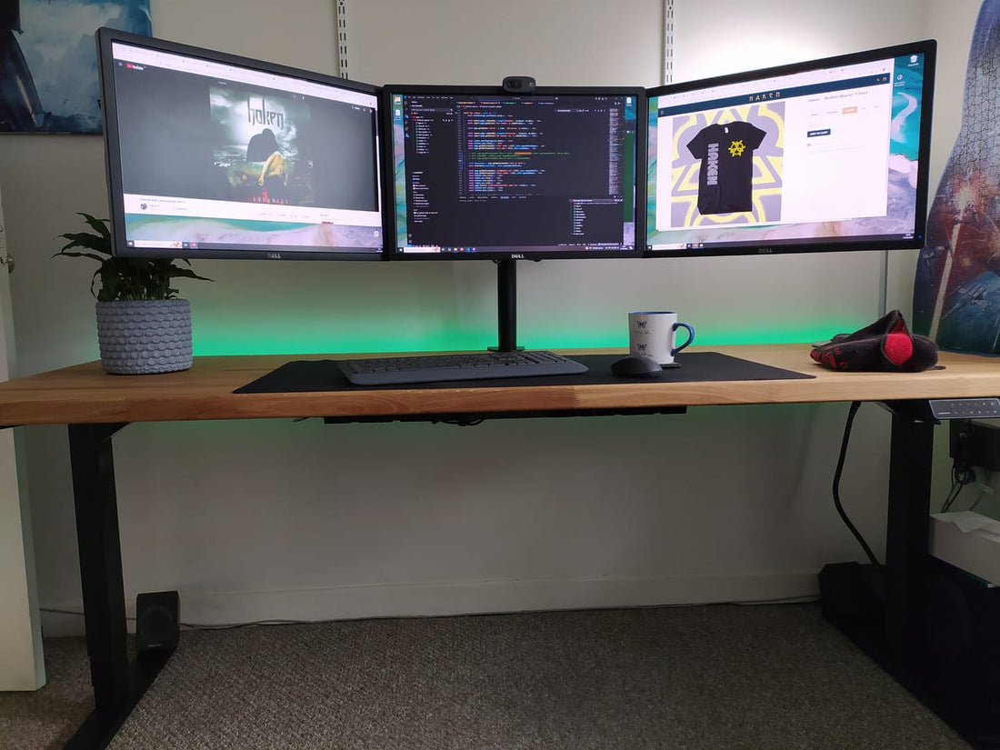 Alles über höhenverstellbare Schreibtische: Dein flexibler Arbeitsplatz