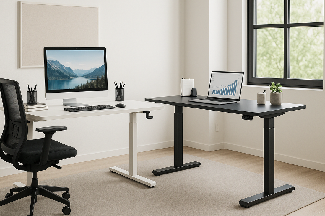 Elektrisch oder manuell: Welcher Schreibtisch passt zu Ihnen?