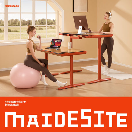 Arbeiten wie im Zen-Tempel: Der Maidesite Yoga Stehschreibtisch