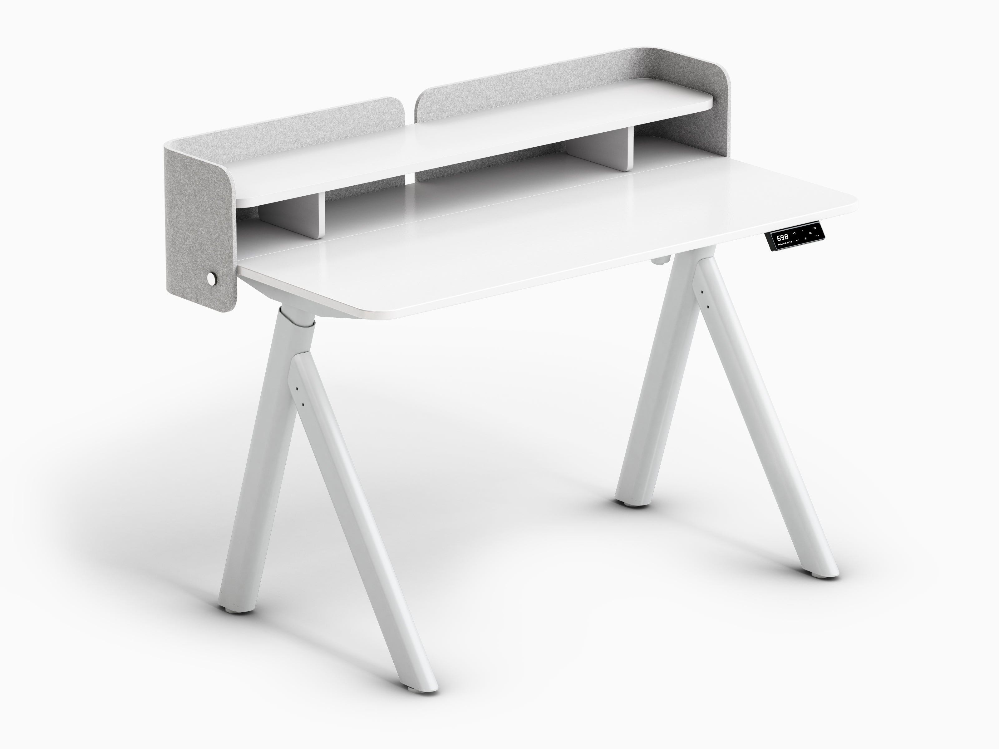 Maidesite ArborLift Elektrisch Höhenverstellbarer Schreibtisch, 120x60 / 140x70 cm, mit USB-C Anschluss
