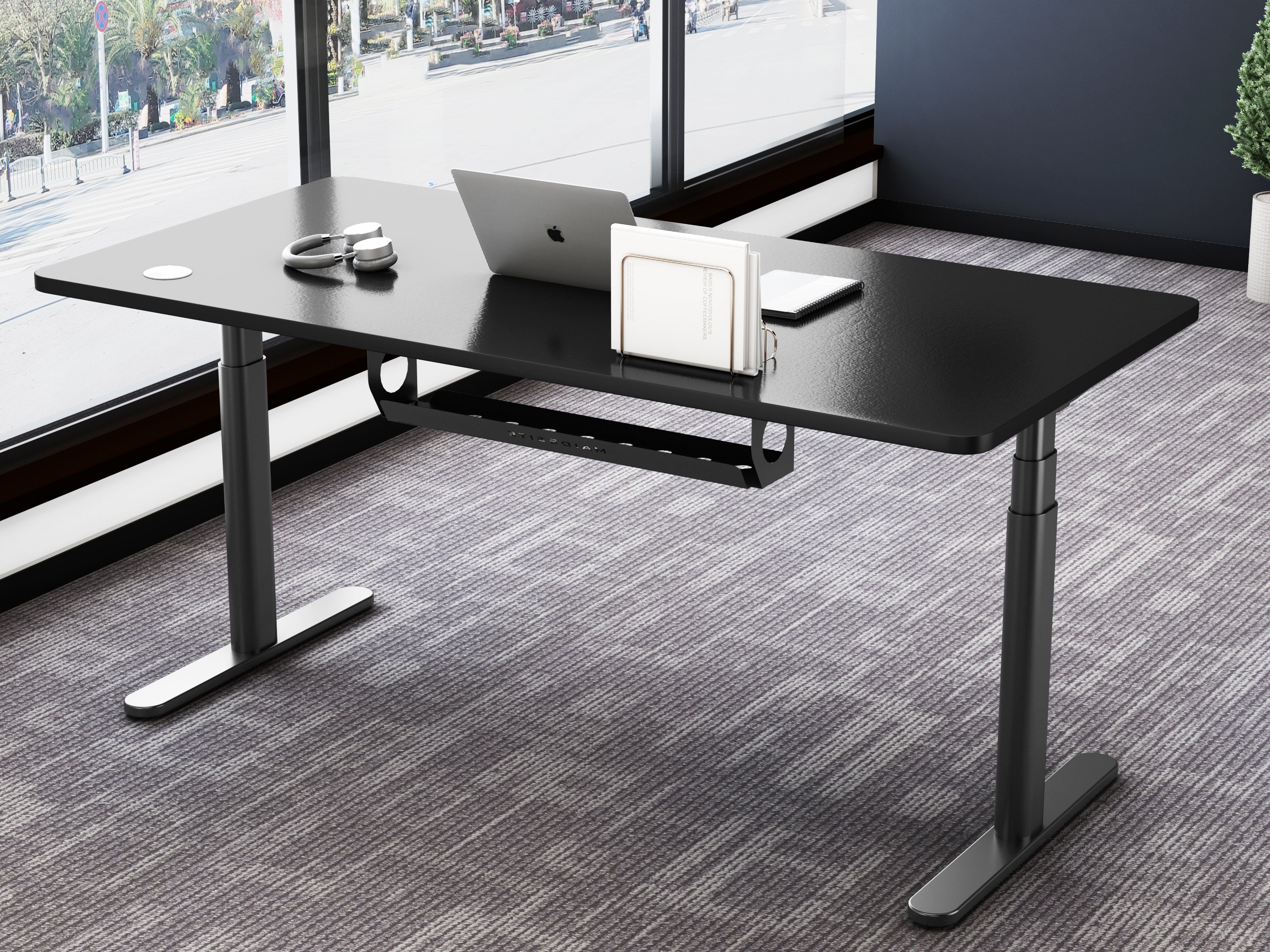 Maidesite EL2 Plus Art – Stilvoller und stabiler Höhenverstellbarer Schreibtisch