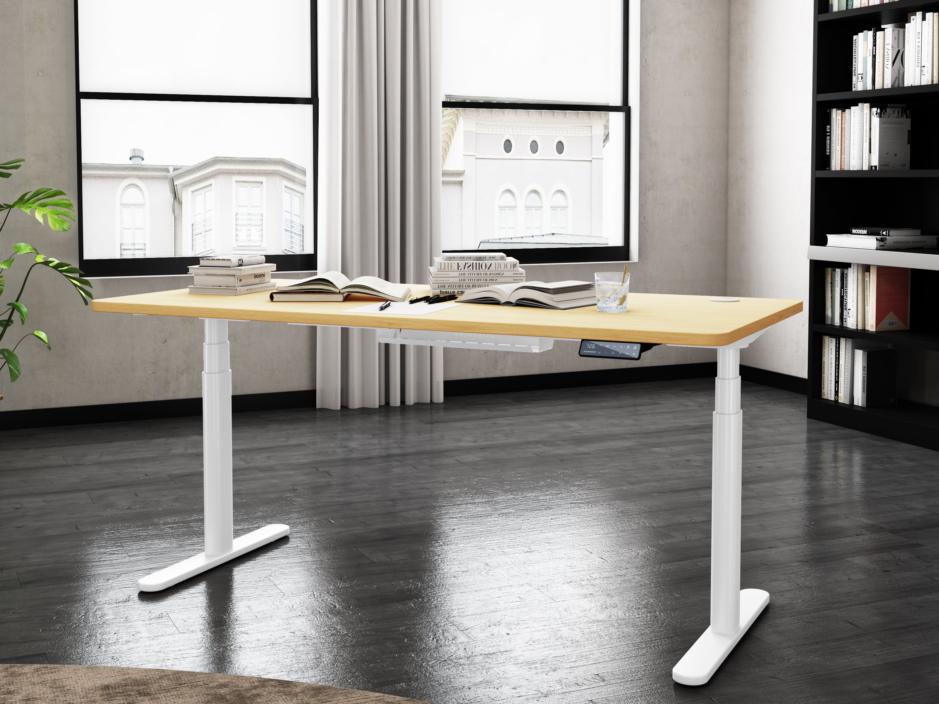 Maidesite EL2 Plus Art – Stilvoller und stabiler Höhenverstellbarer Schreibtisch