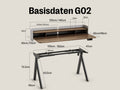 Maidesite ArborLift Elektrisch Höhenverstellbarer Schreibtisch, 120x60 / 140x70 cm, mit USB-C Anschluss