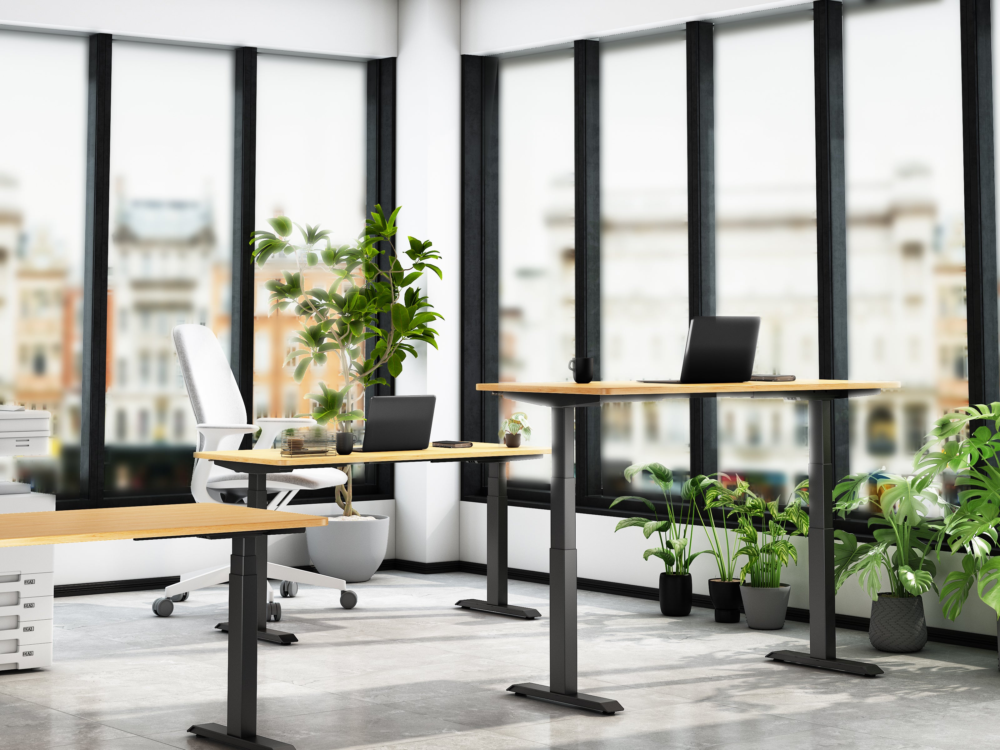 Maidesite T2 Pro Max – Premium Alleskönner Höhenverstellbarer Schreibtisch