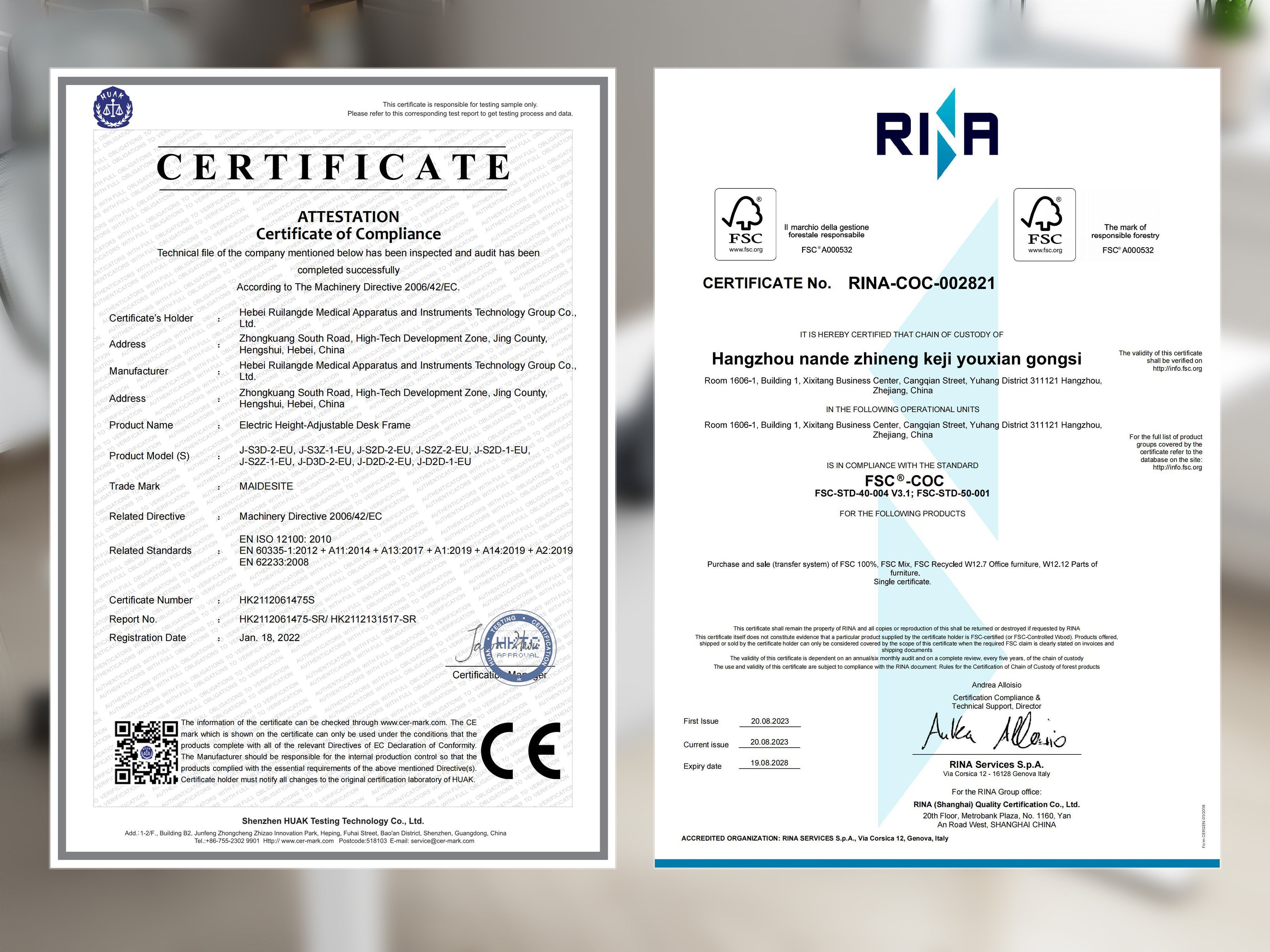 Maidesite T2 Pro – Stabiler Profi-Höhenverstellbarer Schreibtisch