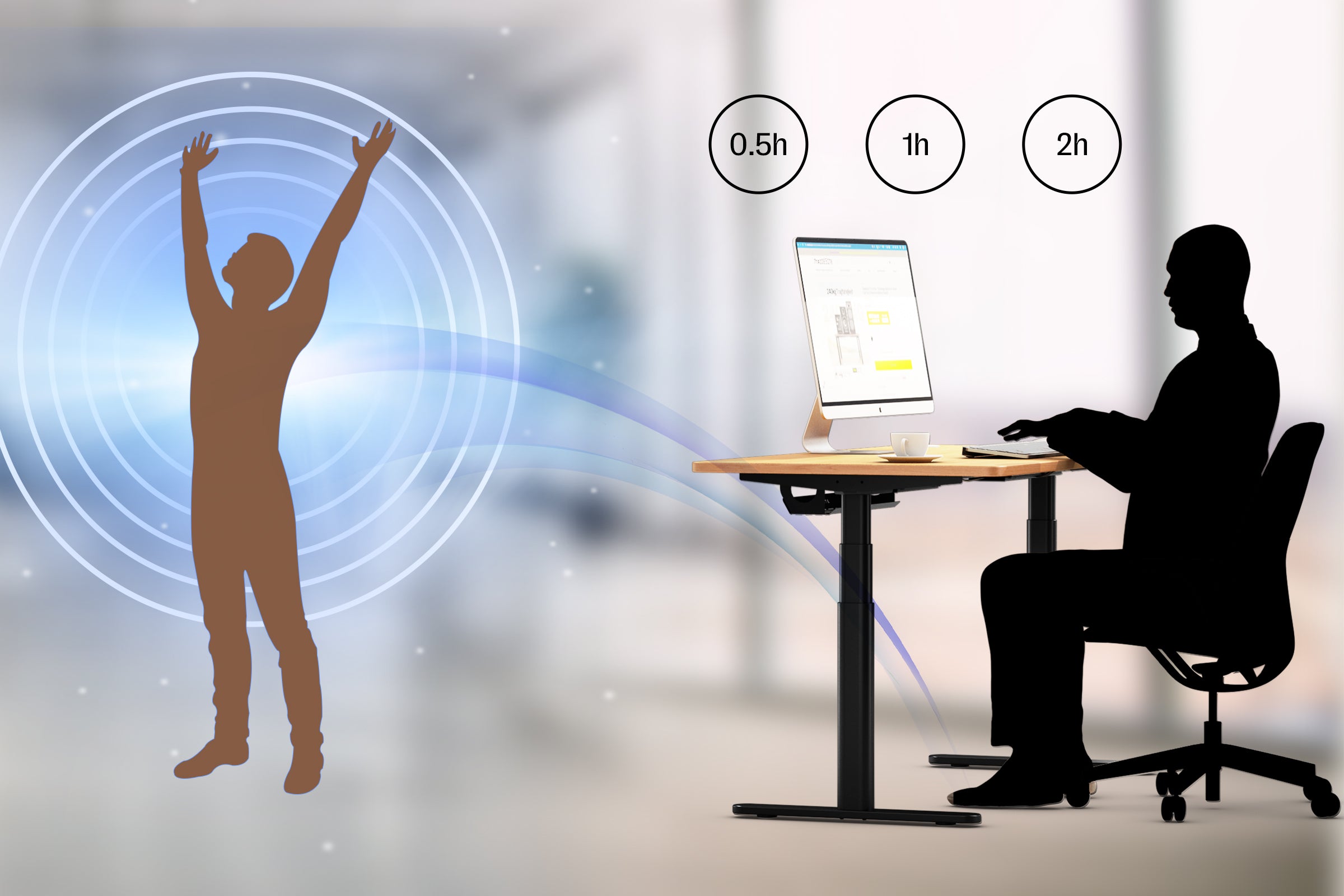 <p><strong>Erinnerung zum Aufstehen</strong></p>