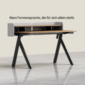 Maidesite ArborLift Elektrisch Höhenverstellbarer Schreibtisch, 120x60 / 140x70 cm, mit USB-C Anschluss