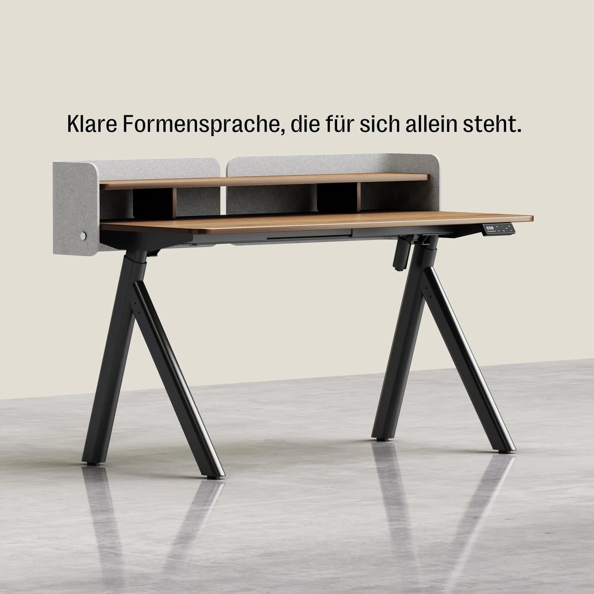 Maidesite ArborLift Elektrisch Höhenverstellbarer Schreibtisch, 120x60 / 140x70 cm, mit USB-C Anschluss