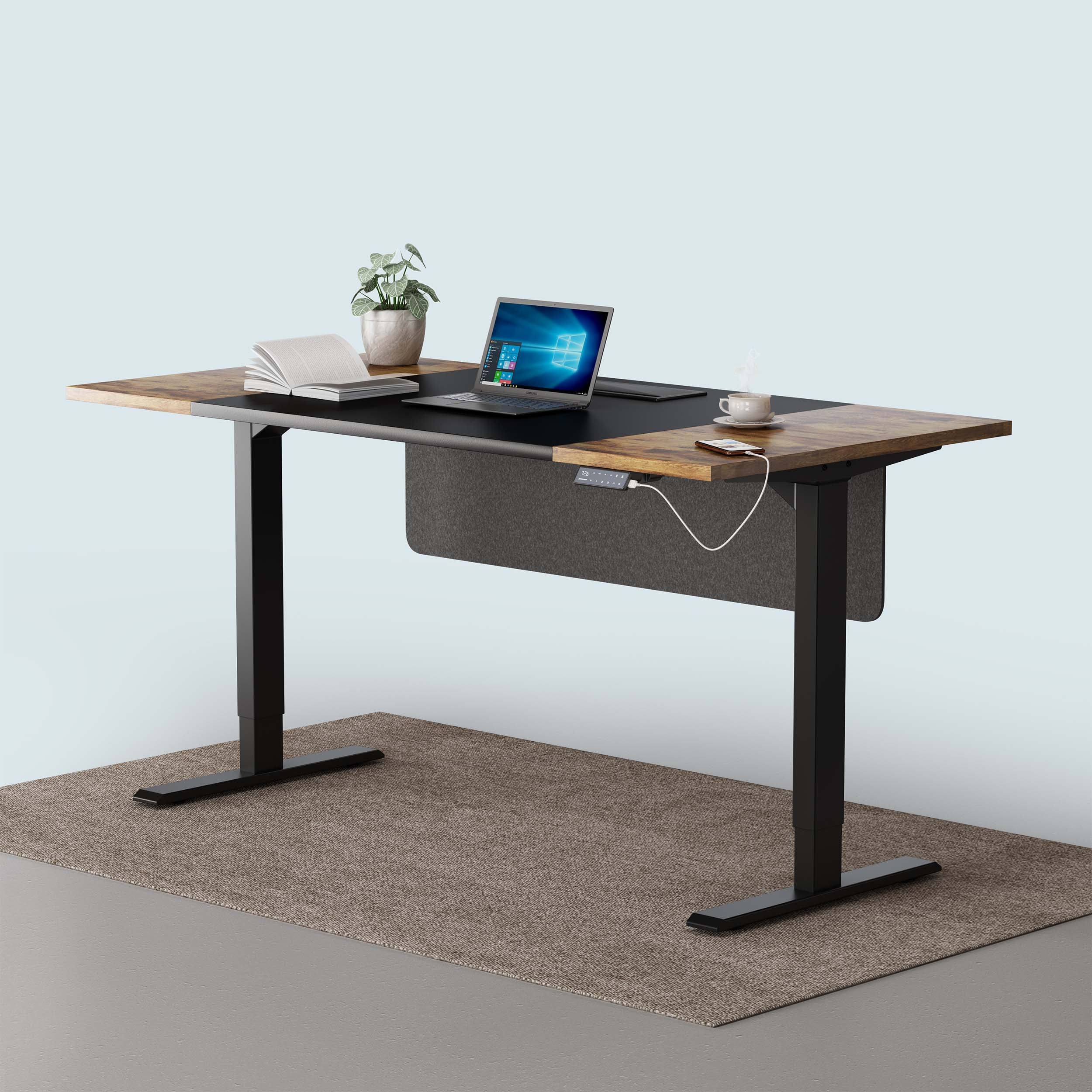 Maidesite SC1 Pro - Elektrisch Schreibtisch Höhenverstellbar 160x80 cm