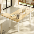 Maidesite Canvas – L-förmiger höhenverstellbarer Schreibtisch mit 4 Beinen