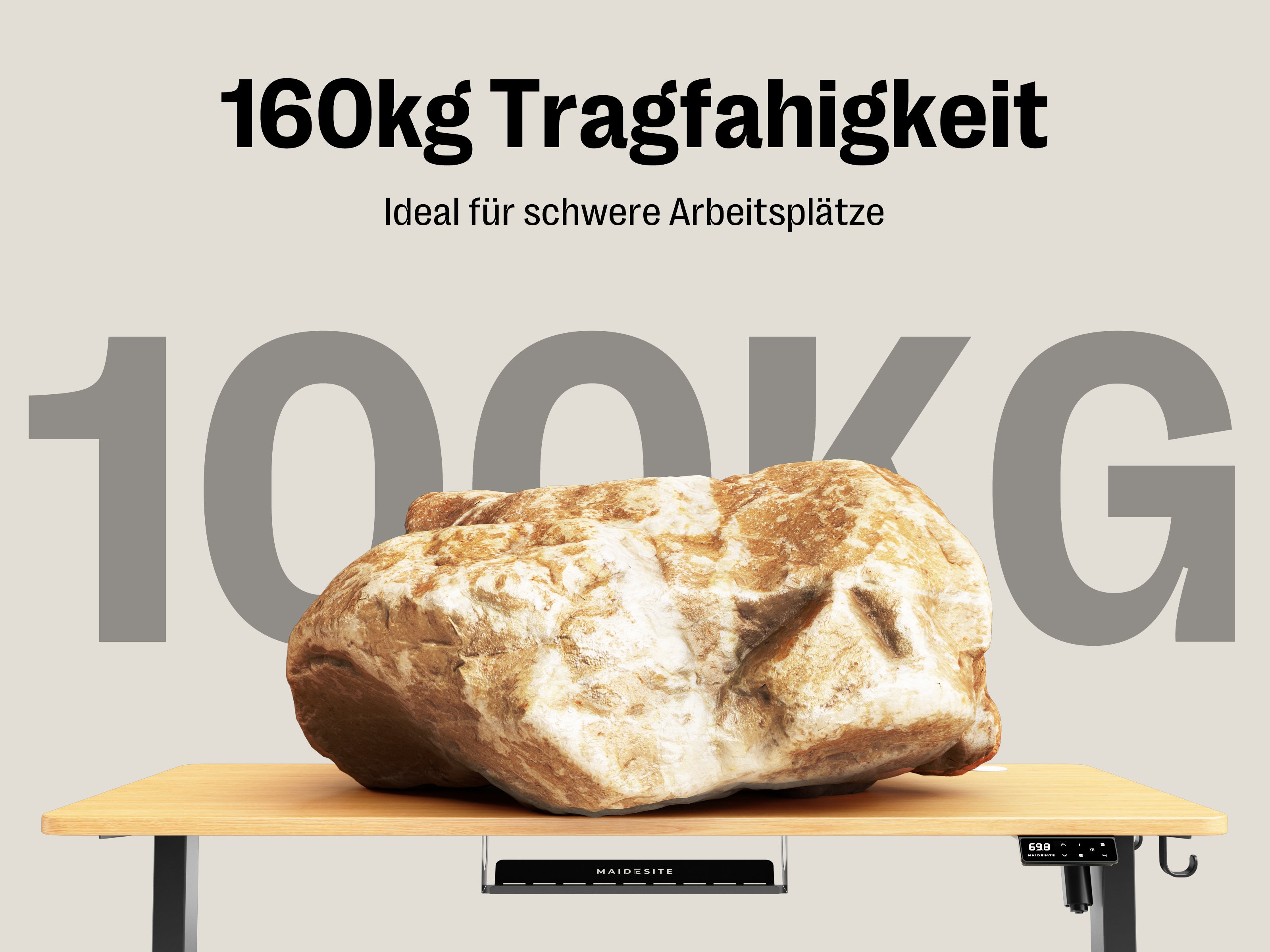 Maidesite T1 Pro – Hochwertiger Einstiegs-Höhenverstellbarer Schreibtisch