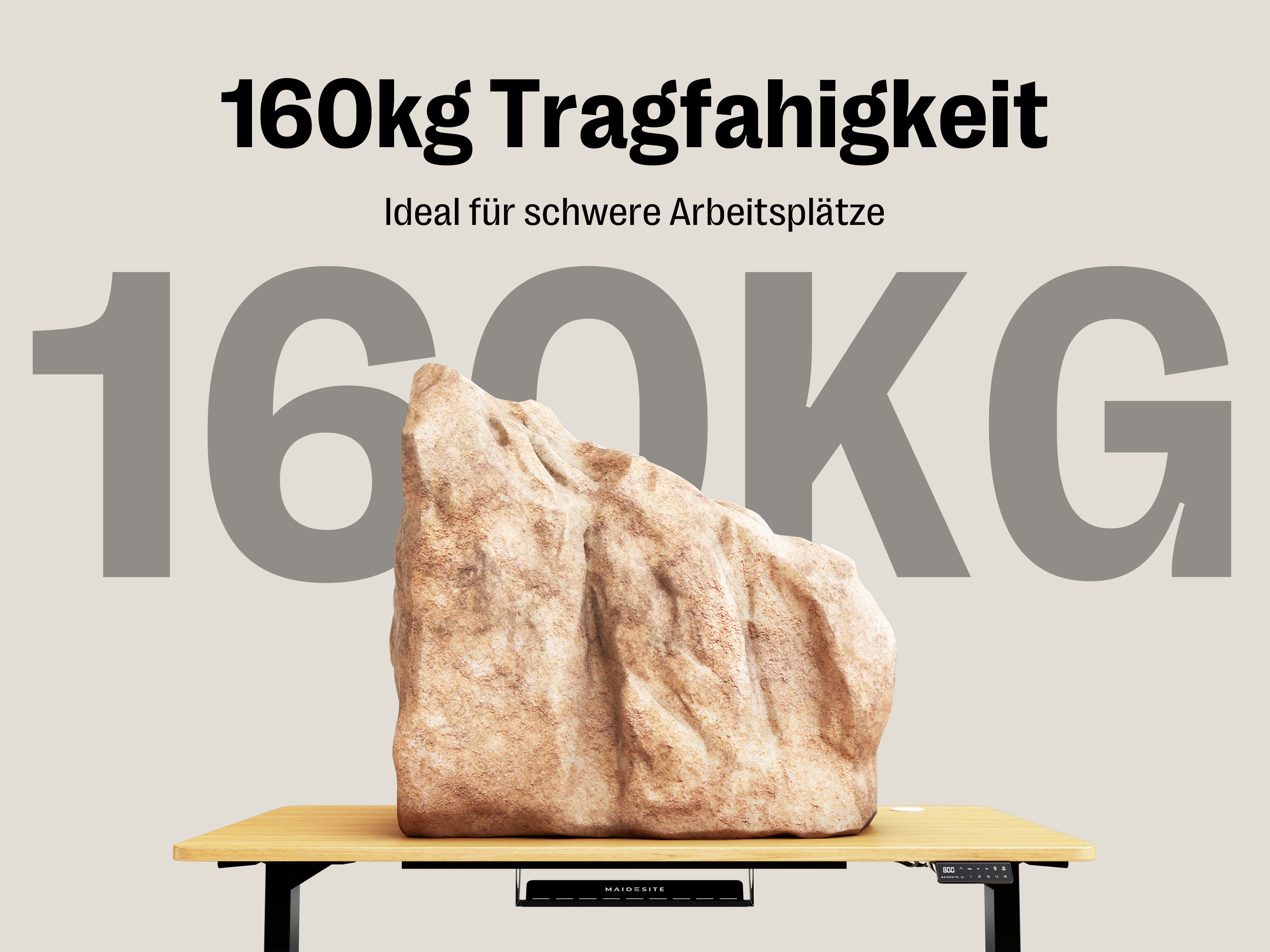 Maidesite T2 Pro – Stabiler Profi-Höhenverstellbarer Schreibtisch