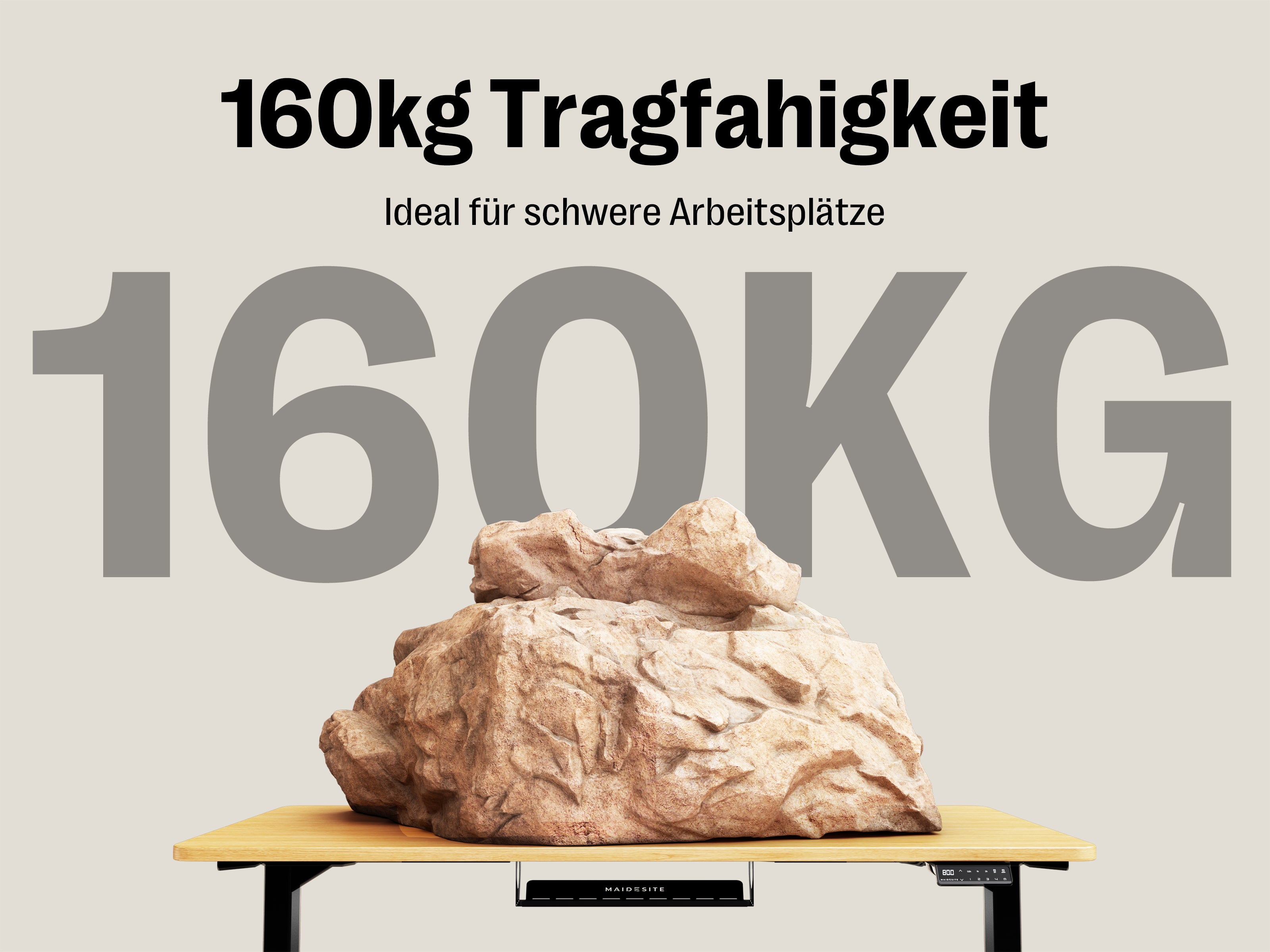 Maidesite T2 Pro Plus – Erweiterter Profi-Höhenverstellbarer Schreibtisch