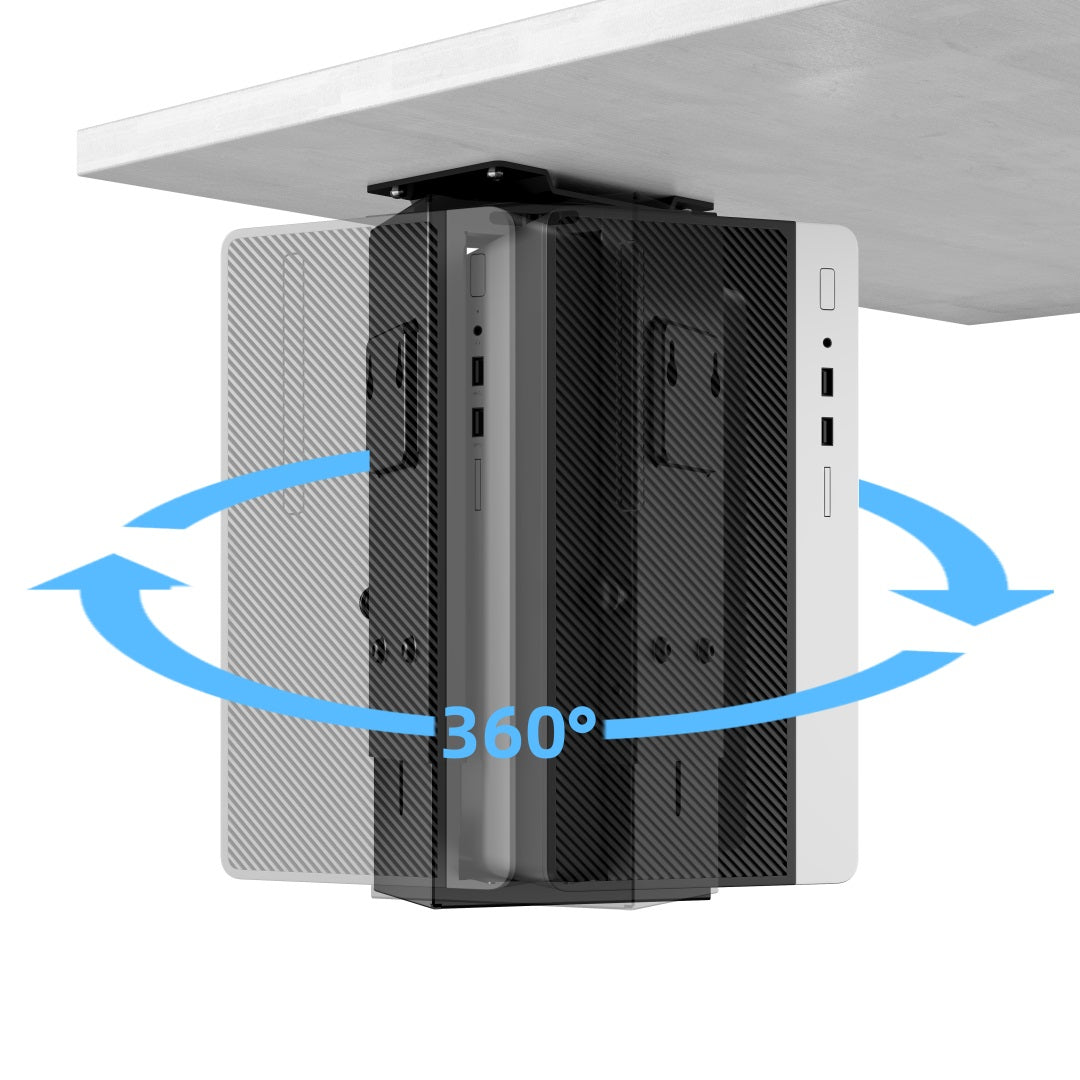 Maidesite PC-Halterung unter dem Tisch