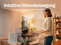 Maidesite ArborLift Elektrisch Höhenverstellbarer Schreibtisch, 120x60 / 140x70 cm, mit USB-C Anschluss