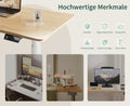 Maidesite robuste Tischplatte 120 140 und 160 cm DIY-Schreibtischplatte