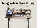 Maidesite ArborLift Elektrisch Höhenverstellbarer Schreibtisch, 120x60 / 140x70 cm, mit USB-C Anschluss