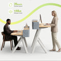 Maidesite ArborLift Elektrisch Höhenverstellbarer Schreibtisch, 120x60 / 140x70 cm, mit USB-C Anschluss