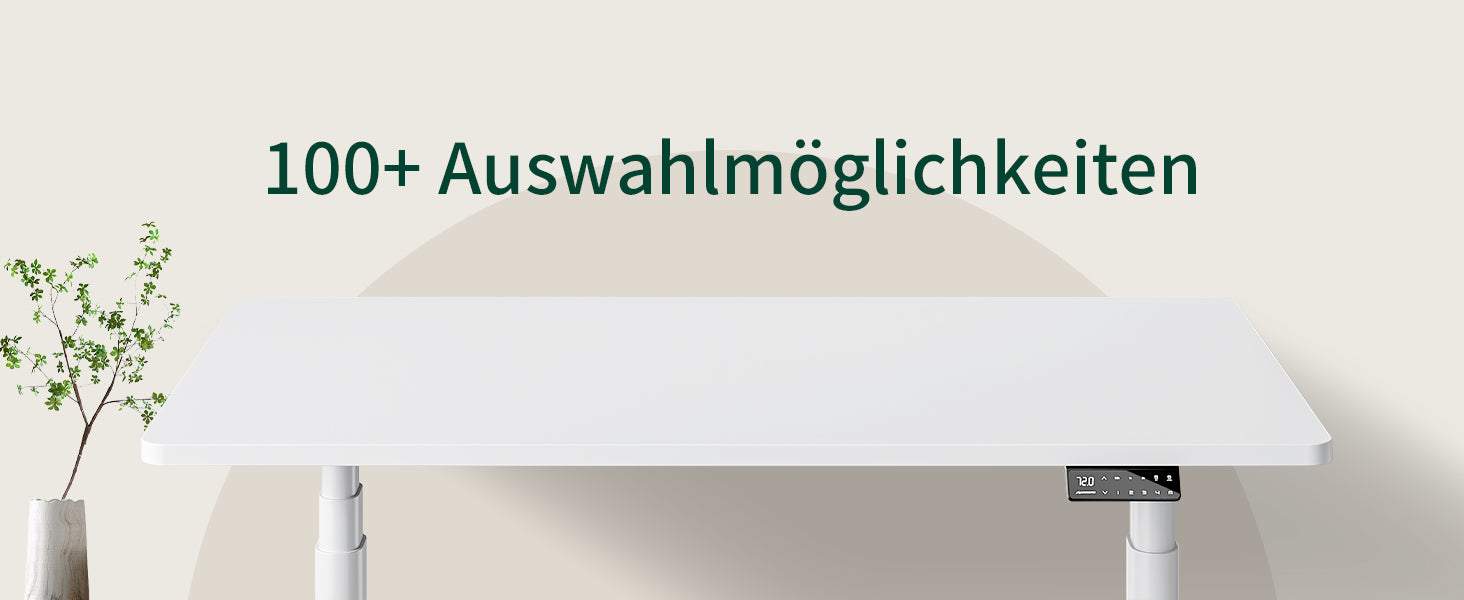 Maidesite robuste Tischplatte 120 140 und 160 cm DIY-Schreibtischplatte