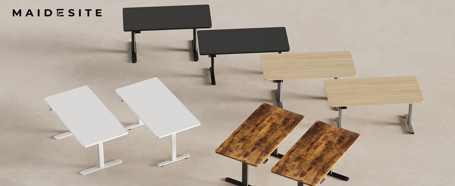 Maidesite robuste Tischplatte 120 140 und 160 cm DIY-Schreibtischplatte