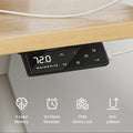 Maidesite ArborLift Elektrisch Höhenverstellbarer Schreibtisch, 120x60 / 140x70 cm, mit USB-C Anschluss