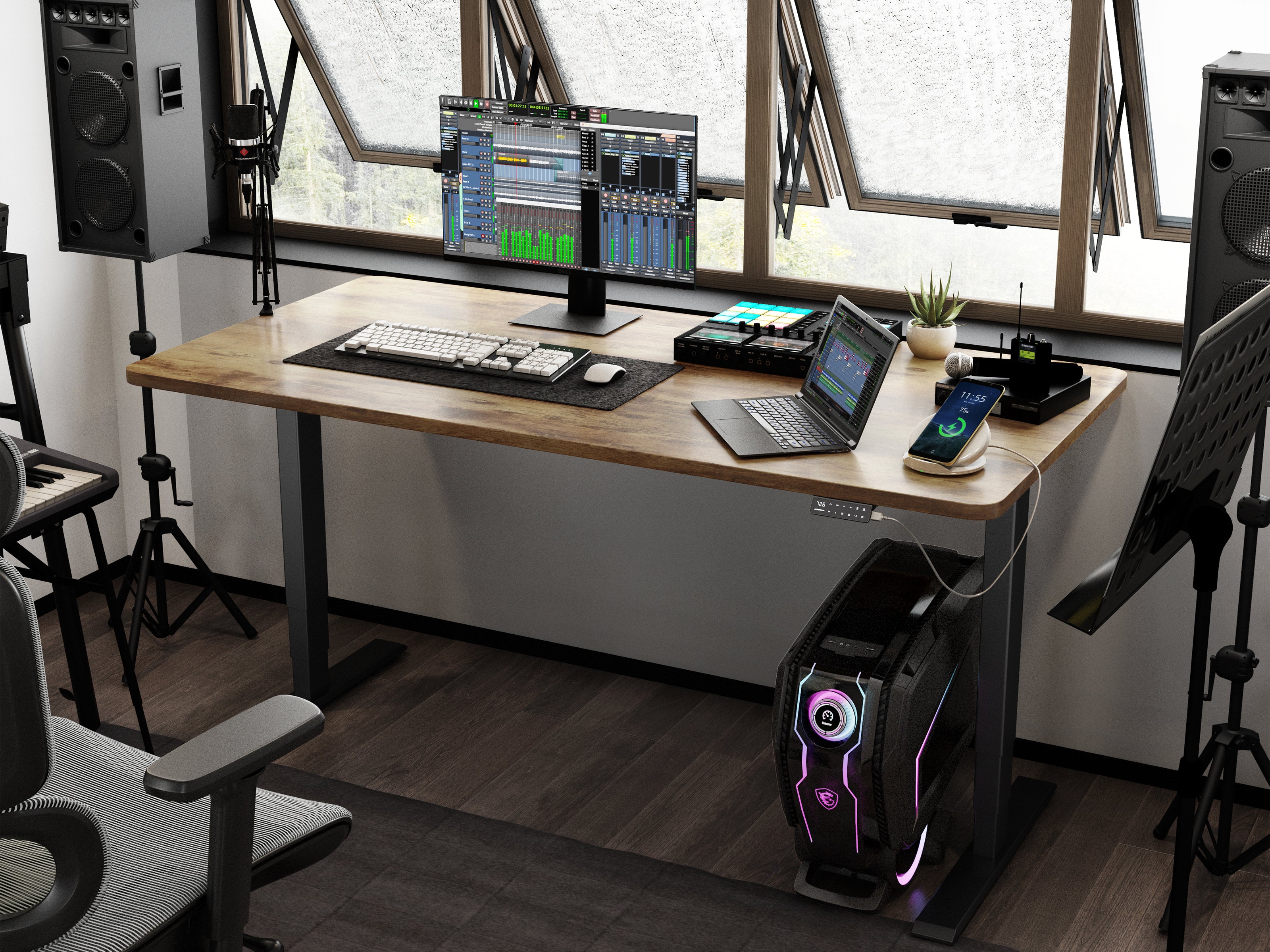 Maidesite T2 Pro Plus – Erweiterter Profi-Höhenverstellbarer Schreibtisch