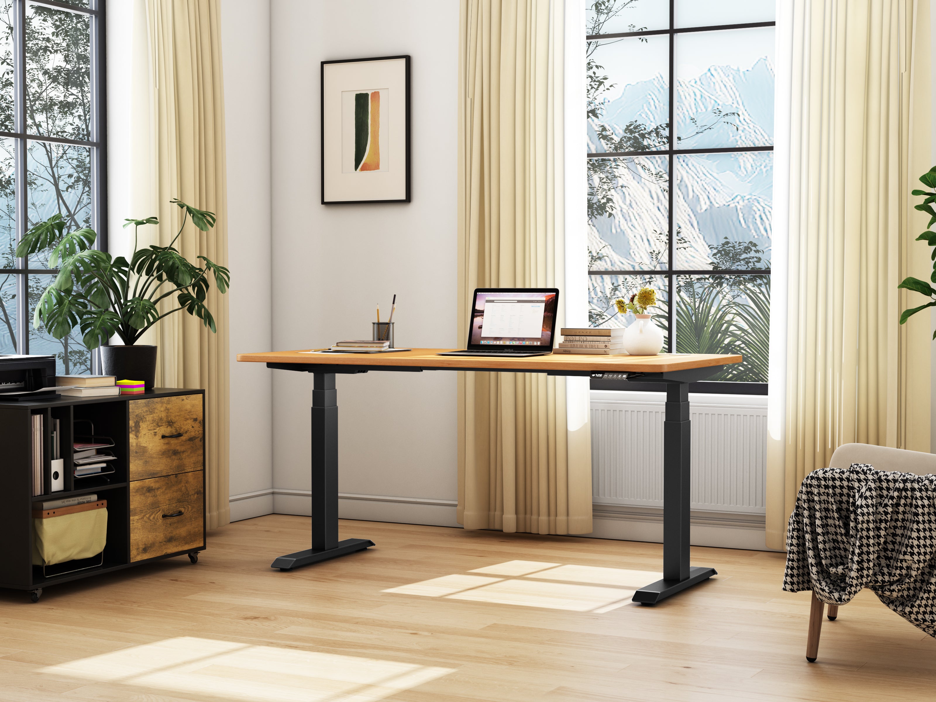 Maidesite T2 Pro Max – Premium Alleskönner Höhenverstellbarer Schreibtisch