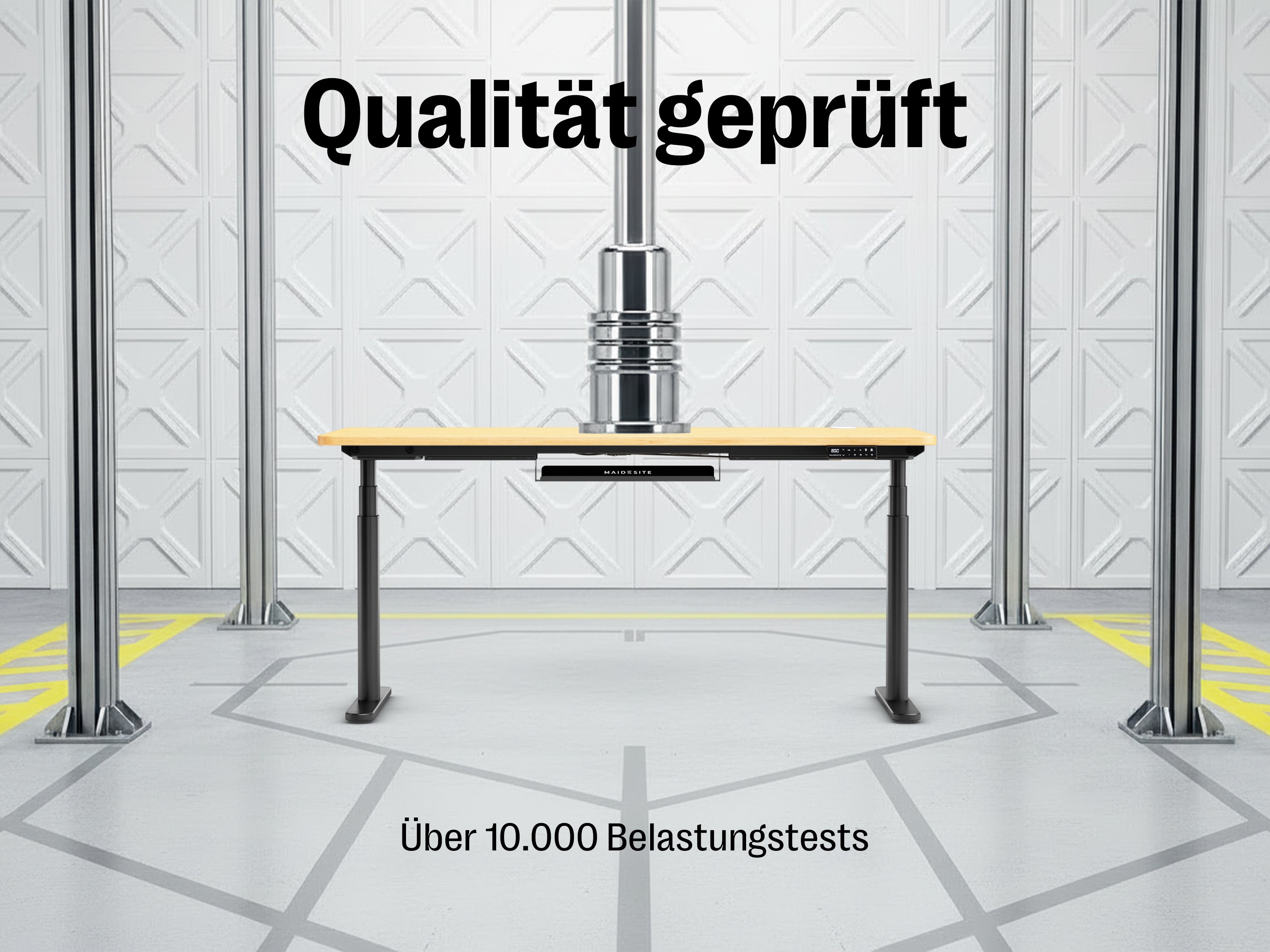 Maidesite EL2 Plus Art – Stilvoller und stabiler Höhenverstellbarer Schreibtisch