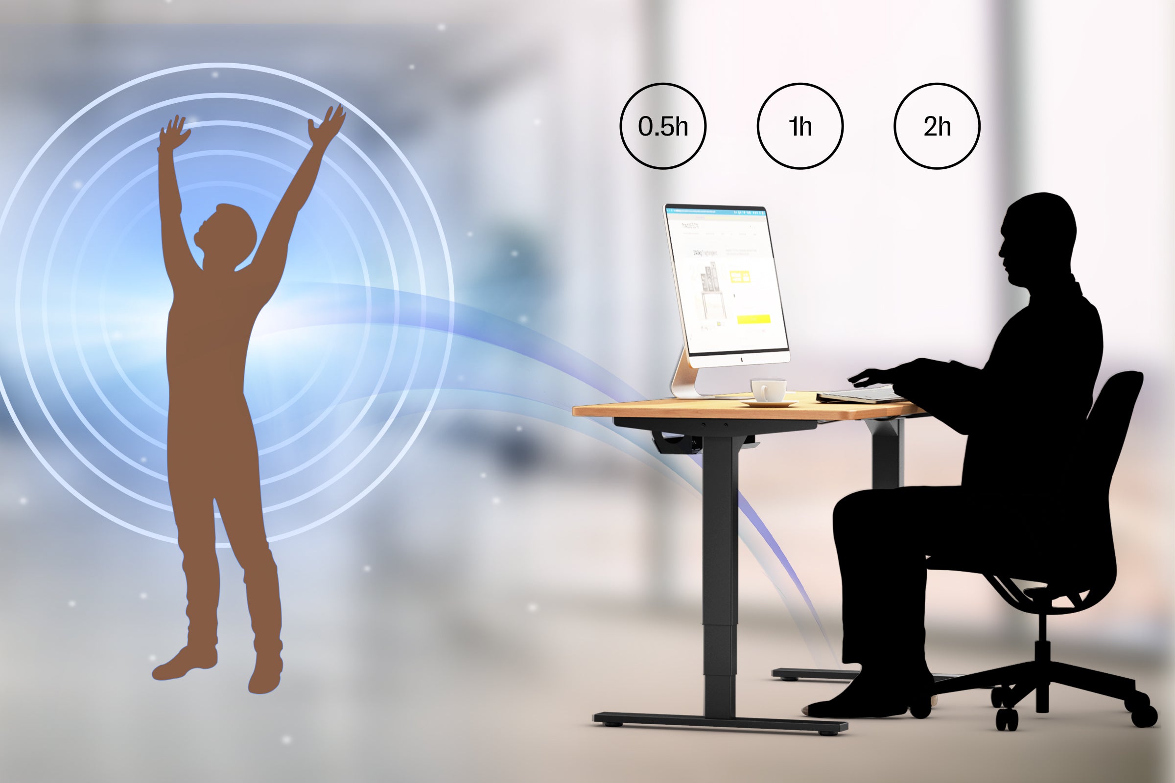 <p><strong>Erinnerung zum Aufstehen</strong></p>