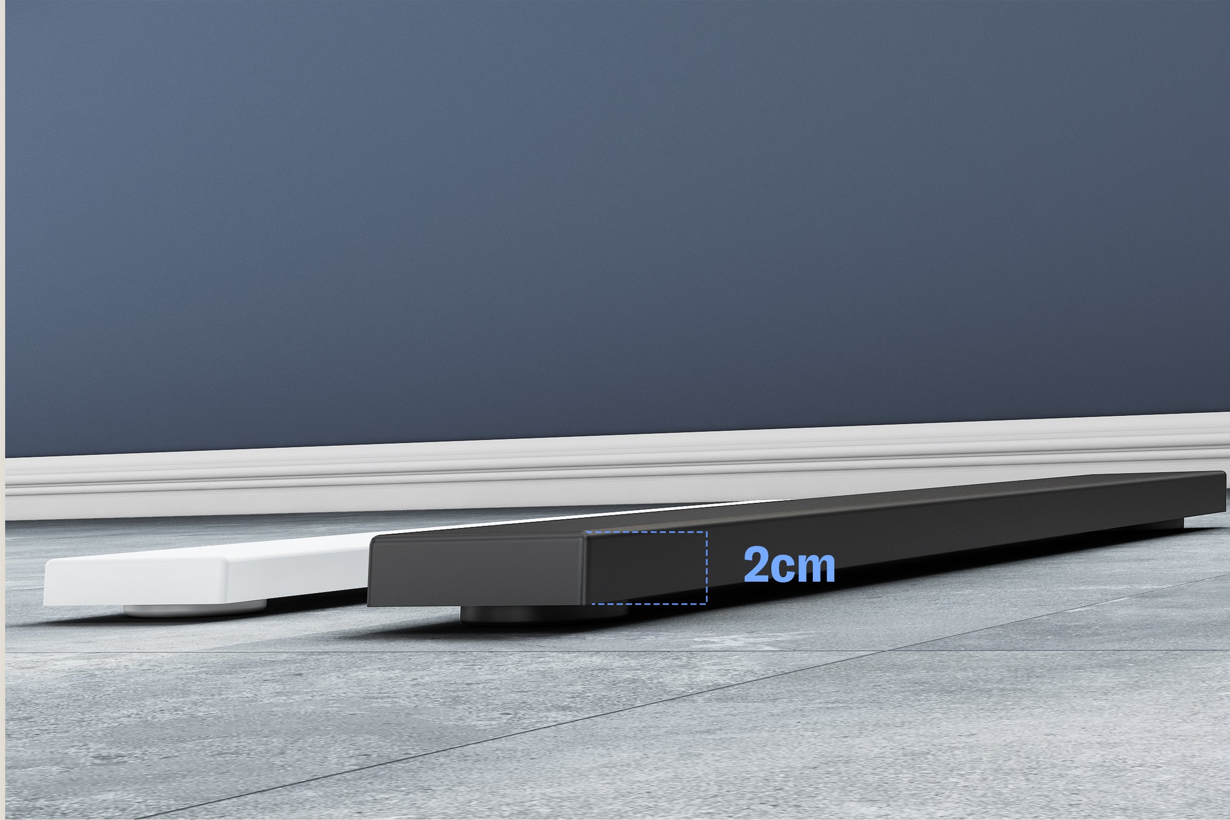 <p>Verstärkte Standfüße</p>