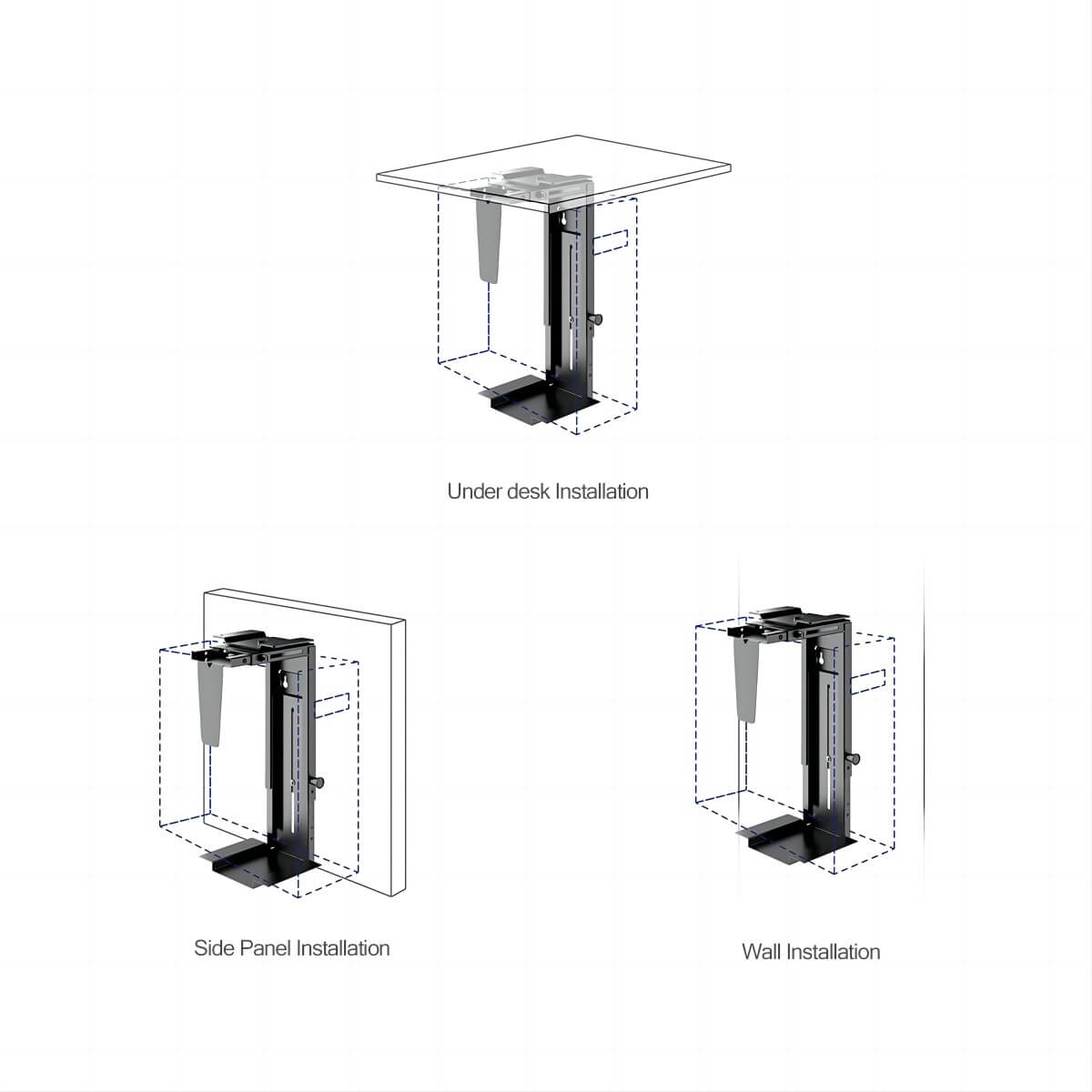 Maidesite PC-Halterung