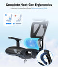 Maidesite EC5 Ergonomischer Bürostuhl mit  Rückenlehne