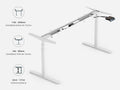 Maidesite EL2 Plus Art - Tischgestell Elektrisch Höhenverstellbar