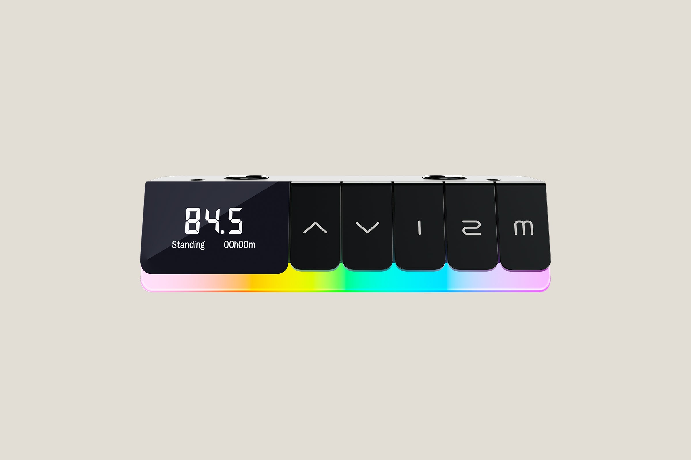 Maidesite Rainbow - Smart höhenverstellbarer Tisch mit RGB-Lichtleiste