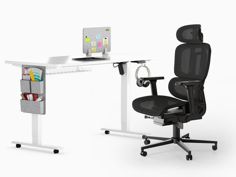 ErgoSet SN1 Schreibtisch & EC5  Bürostuhl