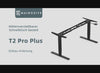 Maidesite T2 Pro plus elektrisch höhenverstellbarer Schreibtisch Montagevideo