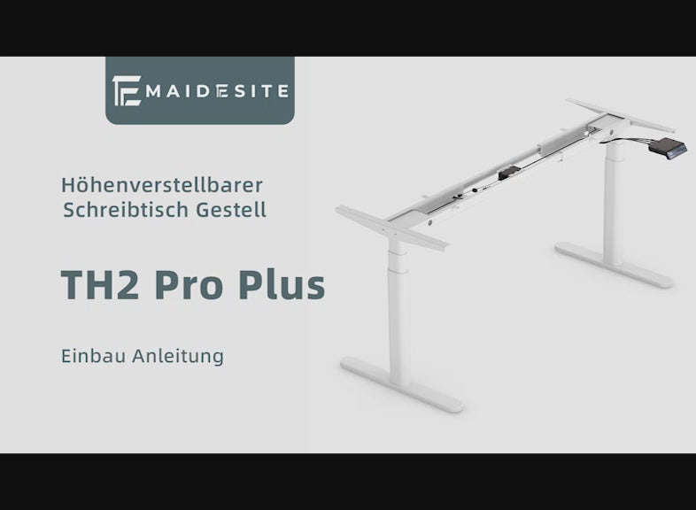 Maidesite EL2 Plus Art höhenverstellbarer Tisch Montagevideo