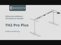 Maidesite EL2 Plus Art - Tischgestell Elektrisch Höhenverstellbar