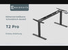 Maidesite T2 Pro höhenverstellbarer Schreibtisch Installationsvideo