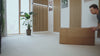 Maidesite Arborlift desk white frame oak top setup video
