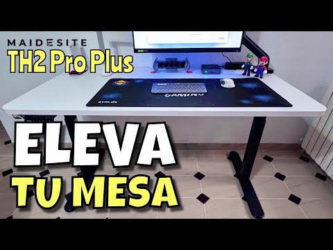 Maidesite EL2 Plus Art höhenverstellbarer Tisch unbxing und Überprüfung Video von Masqueteclas
