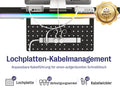 Maidesite Rainbow - Smart höhenverstellbarer Tisch mit RGB-Lichtleiste