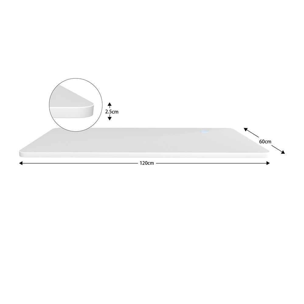 Maidesite Stabile Tischplatte 140 x 70cm und 120 x 60cm , DIY Schreibtischplatte Bürotischplatte - Maidesite