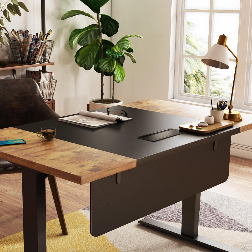 Maidesite Schreibtisch Höhenverstellbar 160x75 cm - SC1 Pro